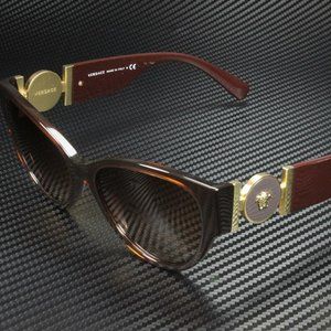 Versace 56mm Brown Women's Sunglasses! NEW!